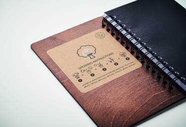Logotrade business gifts photo of: A5 Birch tree GROWBOOK™