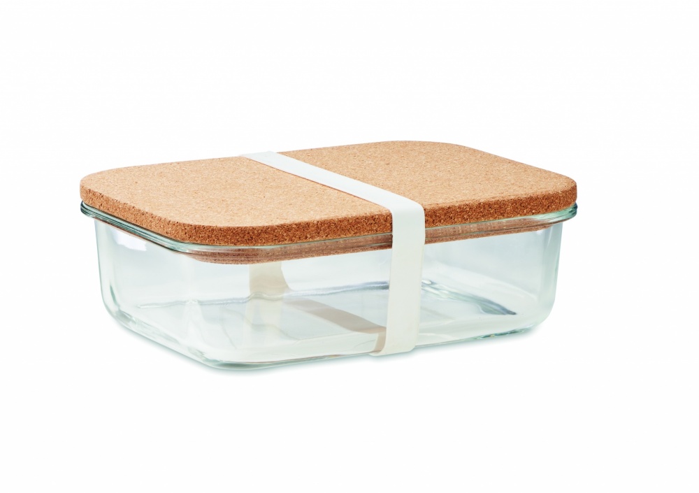 Logotrade corporate gifts photo of: Glass lunch box with cork lid
