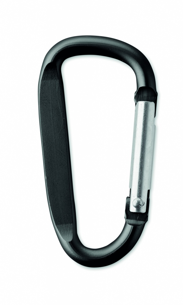 Logo trade corporate gifts picture of: Carabiner clip in aluminium.