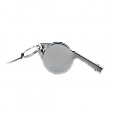 Logo trade business gift photo of: Metal whistle