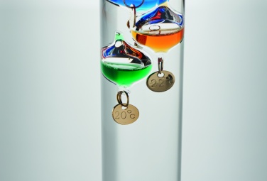 Logo trade advertising products picture of: Galileo thermometer glass 28cm