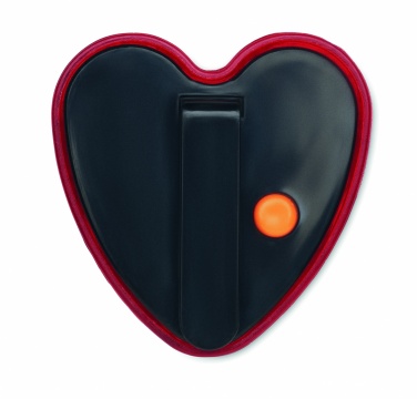 Logo trade corporate gifts image of: Heart shaped reflector light