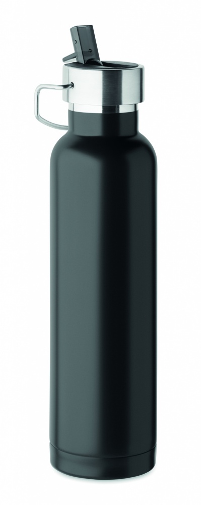 Logo trade advertising products image of: Double wall bottle 660 ml