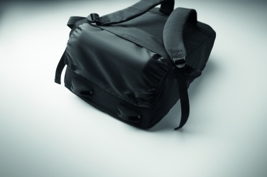 Logo trade promotional items image of: A portable backpack trolley with wheels, made of 600D RPET polyester