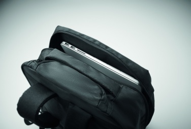 Logo trade corporate gifts picture of: A portable backpack trolley with wheels, made of 600D RPET polyester