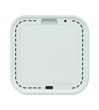 Logotrade corporate gift picture of: Recycled ABS/RPET alarm clock Stuttgart