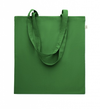 Logotrade promotional product picture of: Recycled cotton shopping bag