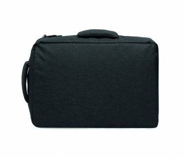 Logotrade promotional gifts photo of: A safe 15-inch laptop backpack made of 300D RPET with a 210D RPET lining and customizable printing.