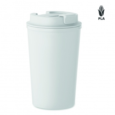 Logotrade promotional products photo of: PLA double wall tumbler 350 ml