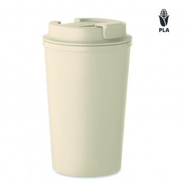 Logotrade promotional merchandise picture of: PLA double wall tumbler 350 ml
