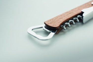 Logotrade corporate gift image of: 3 in 1 bamboo bottle opener WOOL