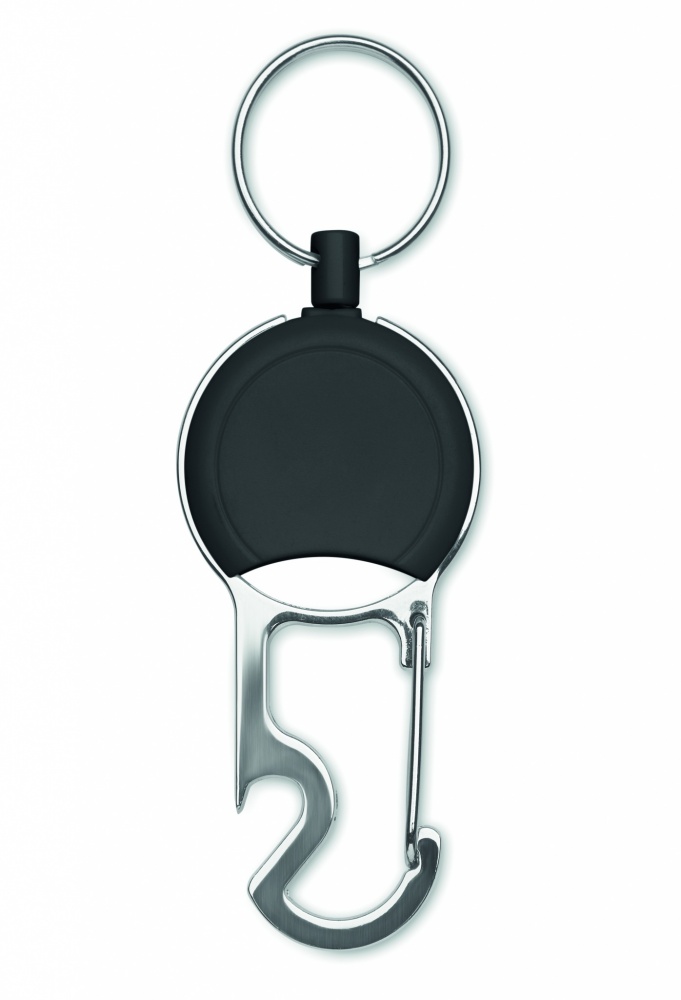 Logo trade promotional merchandise image of: Retractable badge holder set