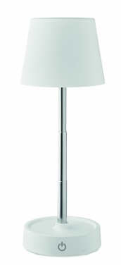 Logo trade promotional merchandise image of: USB rechargeable table lamp