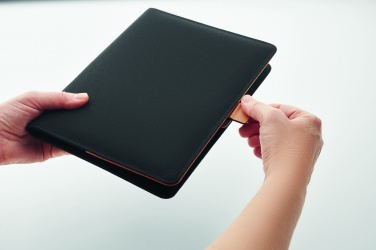 Logo trade advertising products picture of: A5 RPET conference folder