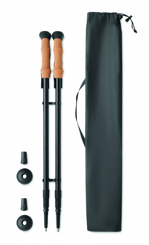 Logo trade business gift photo of: Nordic walking poles