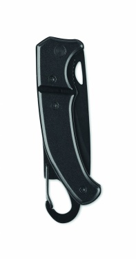 Logo trade promotional merchandise image of: Aluminium foldable knife