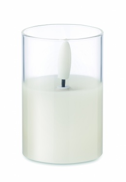 Logotrade promotional gifts photo of: LED wax candle in glass holder