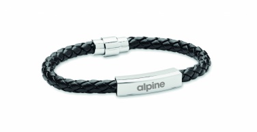 Logotrade advertising product picture of: Braided faux leather bracelet