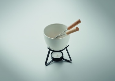Logotrade corporate gift picture of: Ceramic fondue set 240 ml