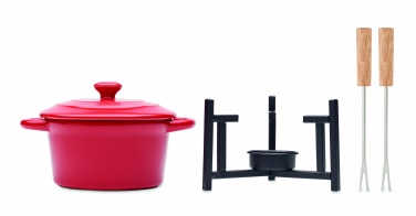 Logotrade promotional giveaway picture of: Ceramic fondue set 300 ml