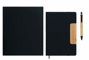 Logotrade corporate gift picture of: A5 RPET notebook set