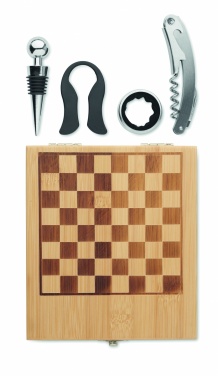 Logotrade promotional merchandise picture of: Chess board wine set