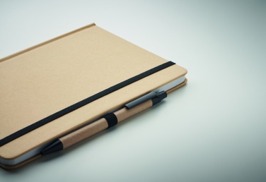 Logotrade business gift image of: A5 notebook in recycled carton