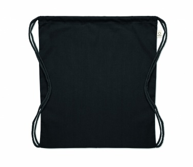 Logo trade promotional giveaways image of: Recycled 140 gr/m² cotton bag