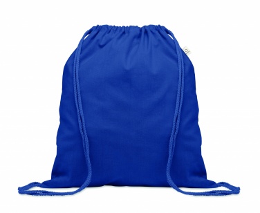 Logo trade promotional giveaways picture of: Recycled 140 gr/m² cotton bag