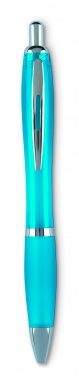 Logotrade promotional gift image of: Riocolor Ball pen in blue ink