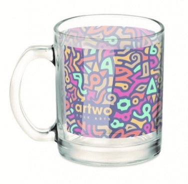 Logotrade corporate gift picture of: Glass sublimation mug 300ml