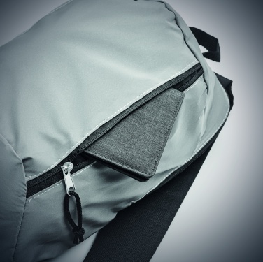 Logotrade promotional giveaway image of: High reflective backpack 600D