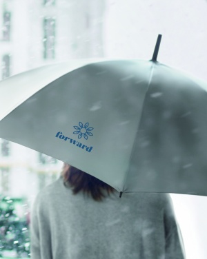 Logo trade advertising products image of: 23 inch reflective umbrella