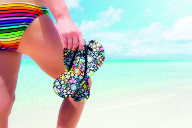 Logotrade promotional merchandise image of: Sublimation beach slippers