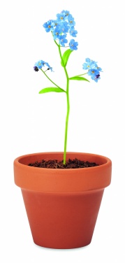 Logo trade advertising products picture of: Terracotta pot 'forget me not'