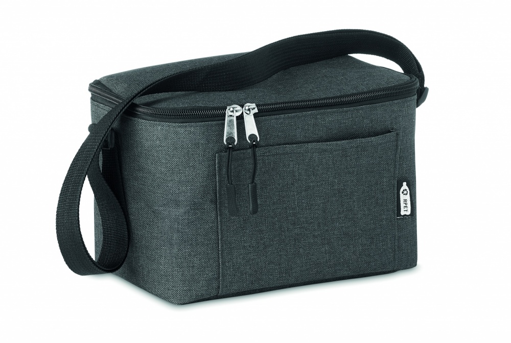 Logo trade promotional merchandise picture of: 600D RPET Cooler bag for cans