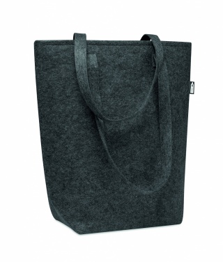 Logotrade promotional giveaway image of: RPET felt shopping bag