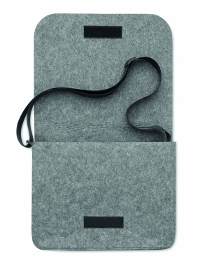 Logo trade promotional products image of: RPET felt laptop bag