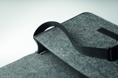 Logo trade promotional products picture of: RPET felt laptop bag