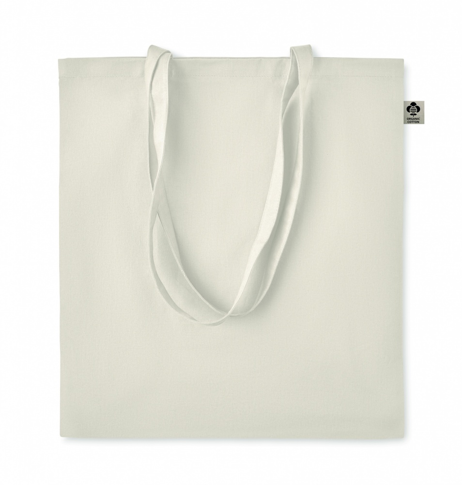 Logotrade promotional giveaway image of: Organic cotton shopping bag