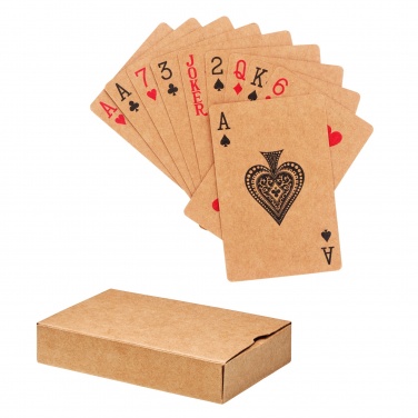 Logo trade promotional gifts picture of: Recycled paper playing cards