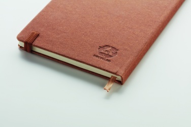 Logotrade business gift image of: Recycled Leather A5 notebook