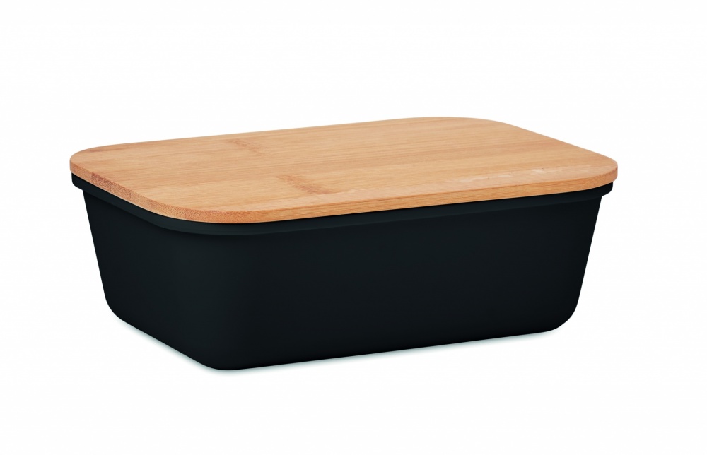 Logo trade advertising product photo of: Lunch box with bamboo lid