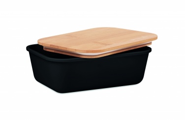 Logo trade promotional item photo of: Lunch box with bamboo lid