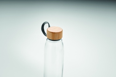 Logo trade business gifts image of: Glass bottle 500 ml