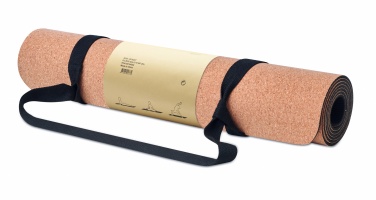 Logo trade promotional products image of: Cork yoga mat