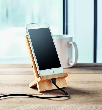 Logo trade promotional merchandise photo of: Wireless charger stand 10W