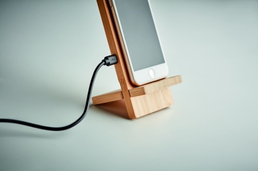 Logo trade corporate gifts image of: Wireless charger stand 10W