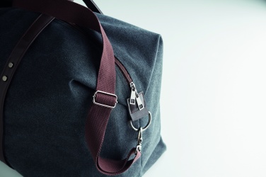 Logo trade promotional gifts picture of: Weekend bag in canvas 450gr/m²
