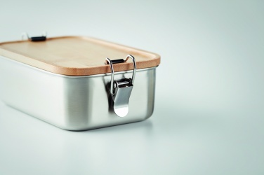 Logo trade advertising product photo of: Stainless steel lunch box 750ml